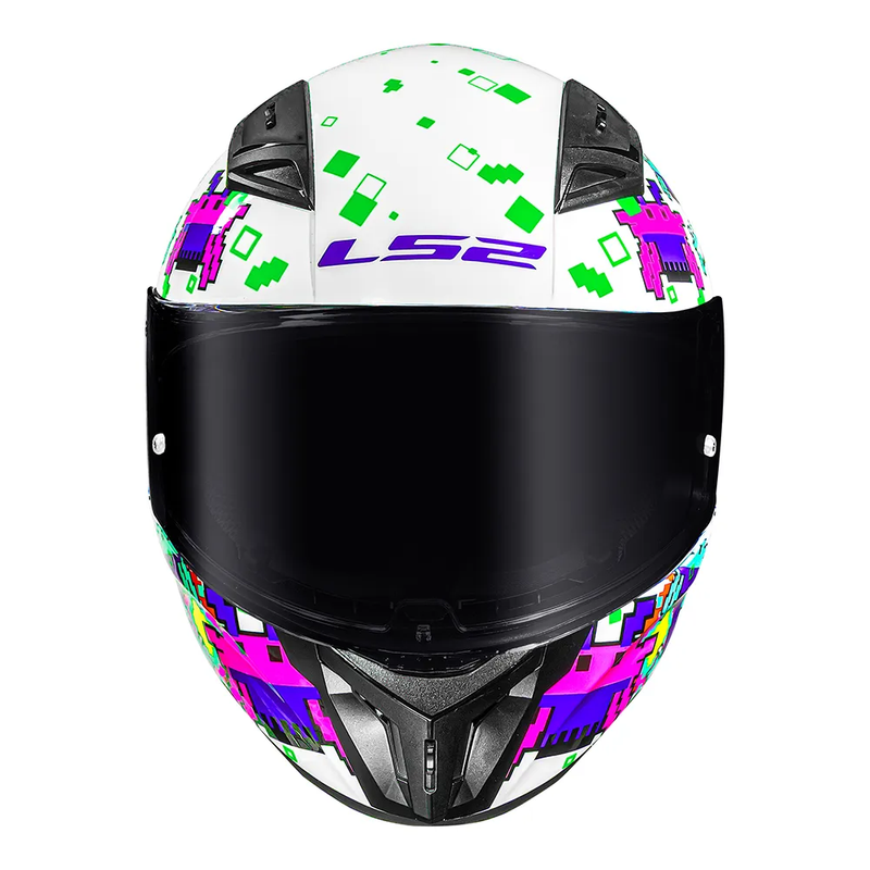 CAPACETE LS2 VIGO SPACE ATTACK BRANCO
