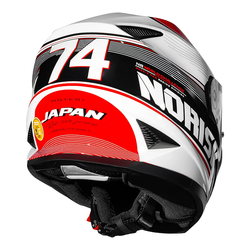 CAPACETE NORISK SOUL II GRAND PRIX JAPAN