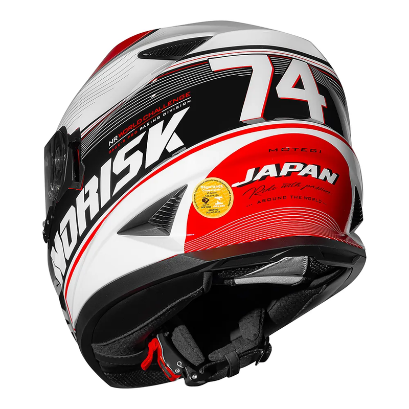 CAPACETE NORISK SOUL II GRAND PRIX JAPAN