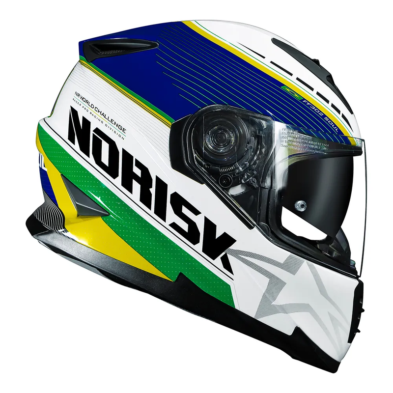 CAPACETE NORISK SOUL GRAND PRIX BRAZIL