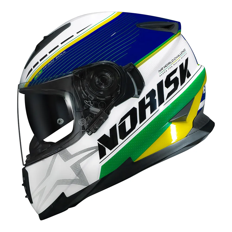 CAPACETE NORISK SOUL GRAND PRIX BRAZIL