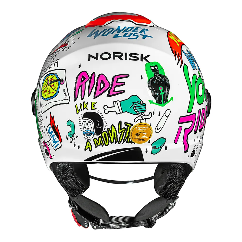CAPACETE NORISK ORION SV FREE BRANCO