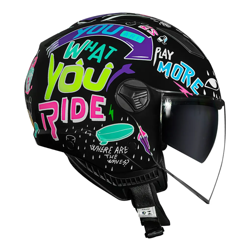 CAPACETE NORISK ORION SV FREE PRETO