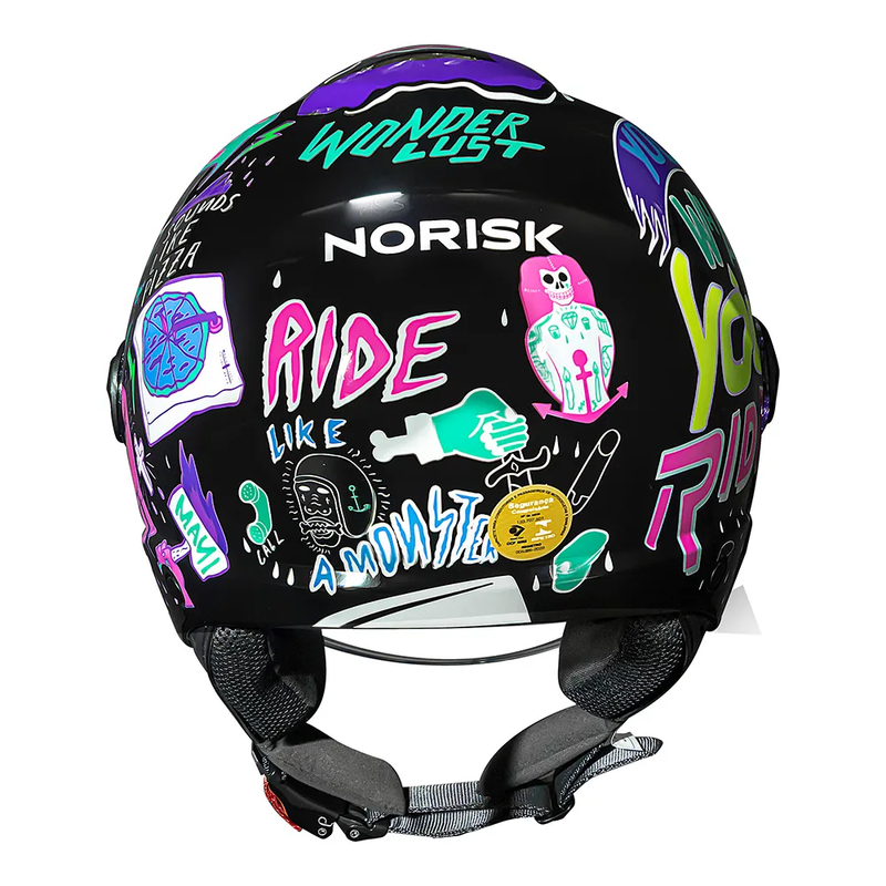 CAPACETE NORISK ORION SV FREE PRETO