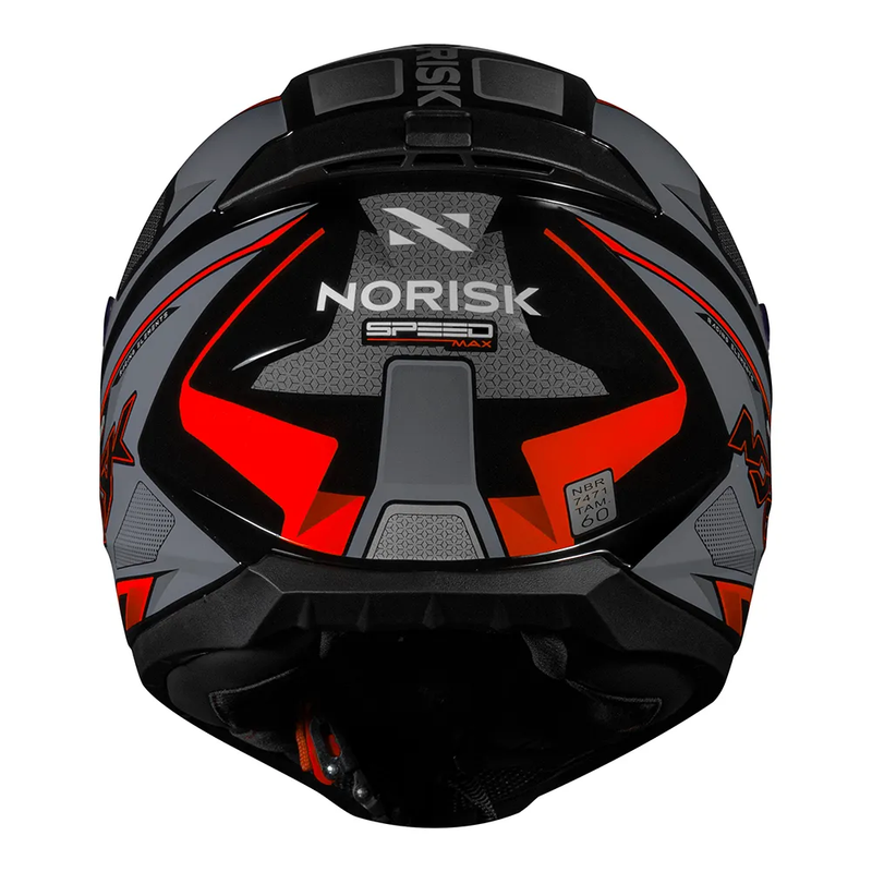CAPACETE NORISK RAZOR SPEEDMAX VERMELHO